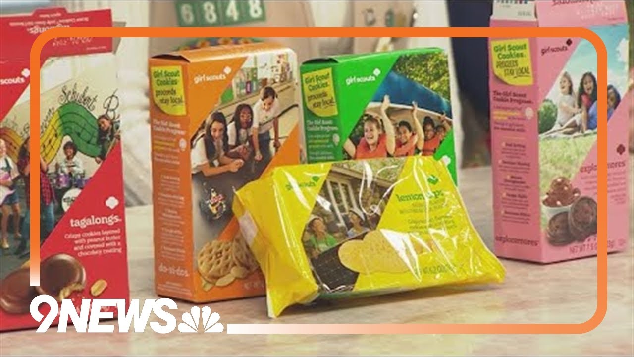 Girl Scout Cookies are back, including classic favorites and a new tasty treat