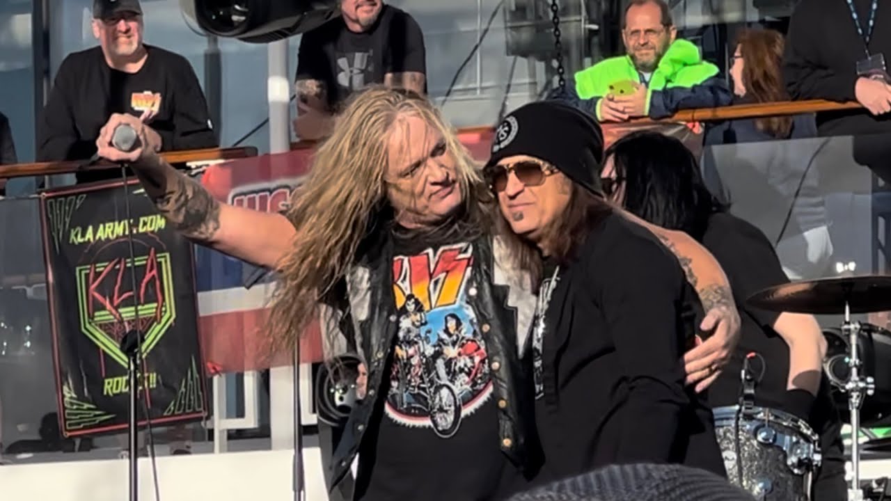 Sebastian Bach, Michael Sweet (Stryper) & Tracii Guns (LA Guns) - All Star Jam - KISS Kruise XI