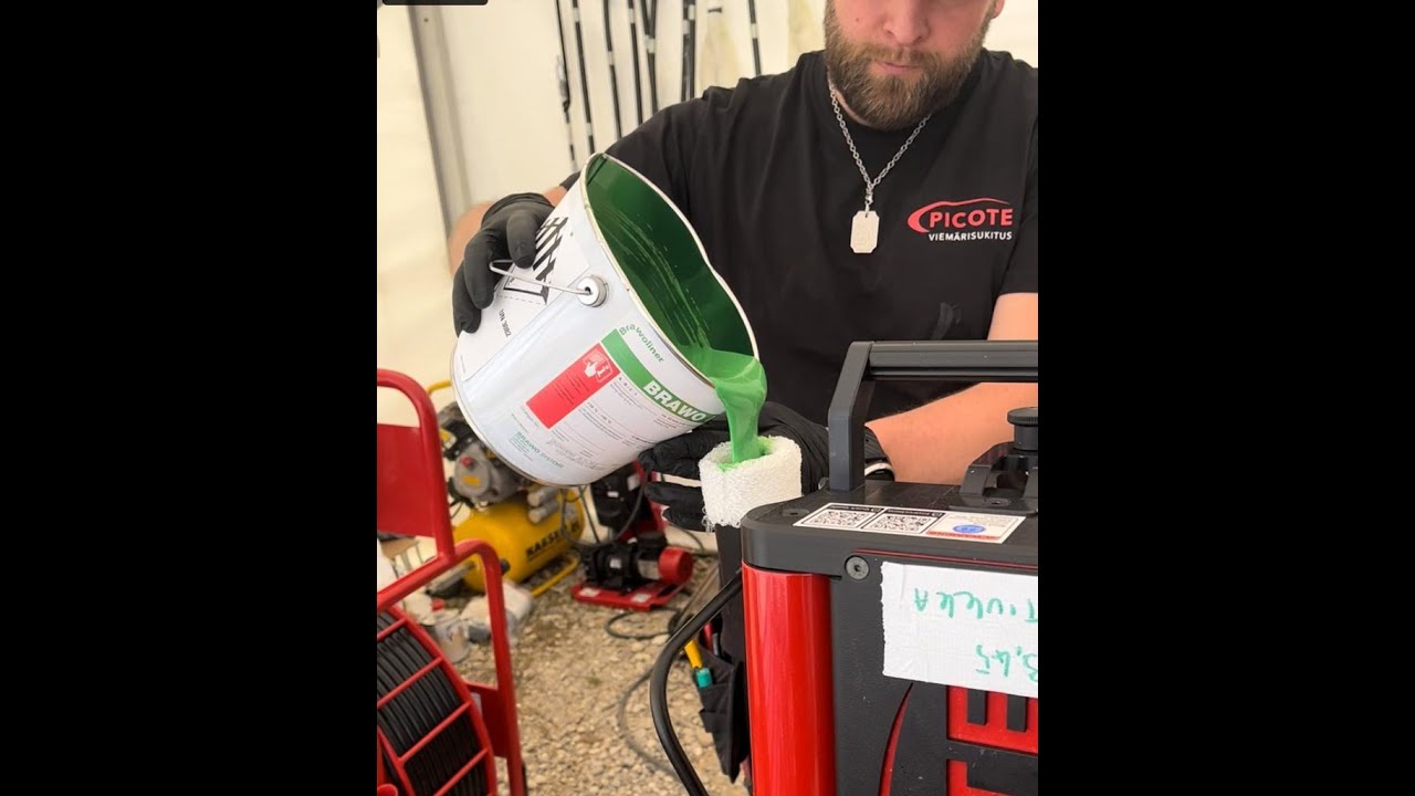 Picote Wet Out Station and Vacuum demo, IFAT 2022