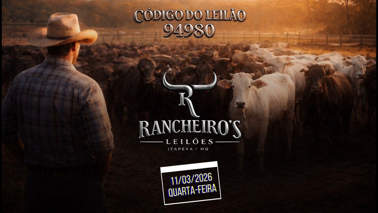 26º LEILÃO - RANCHEIRO’S LEILÕES