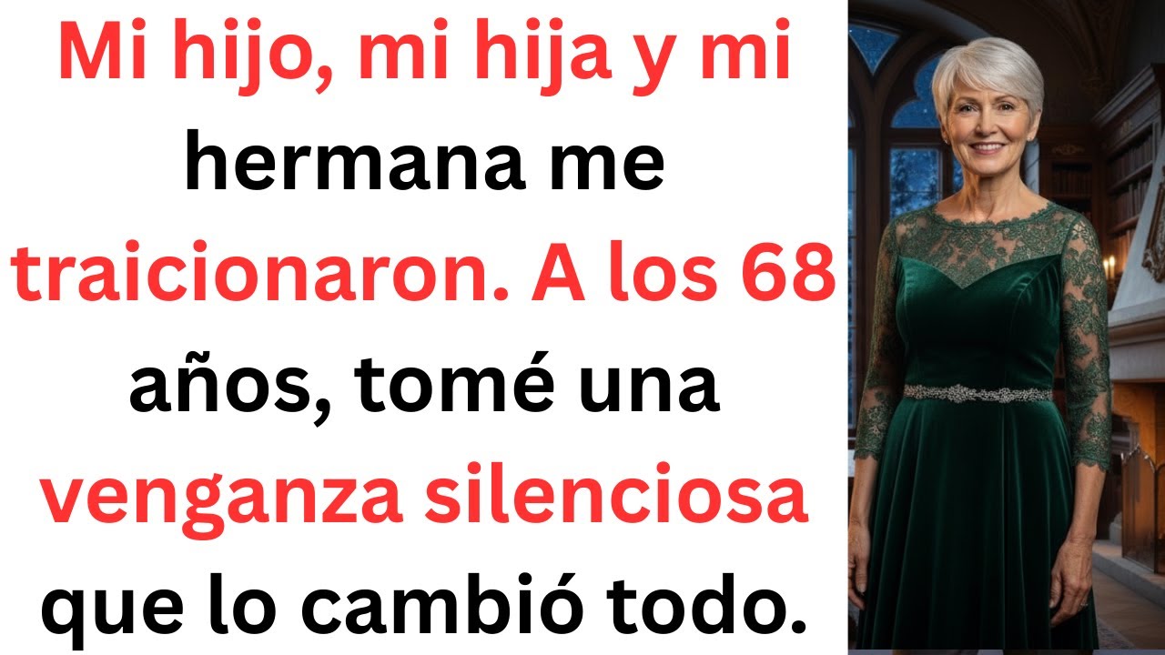 Mi hijo, mi hija y mi hermana me traicionaron. A los 68 años, tomé una venganza silenciosa que lo...
