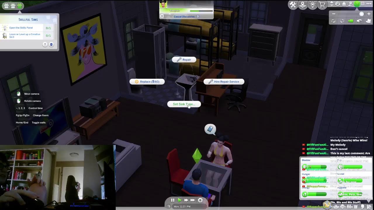 LIVE: Tyler Play The Sims 4