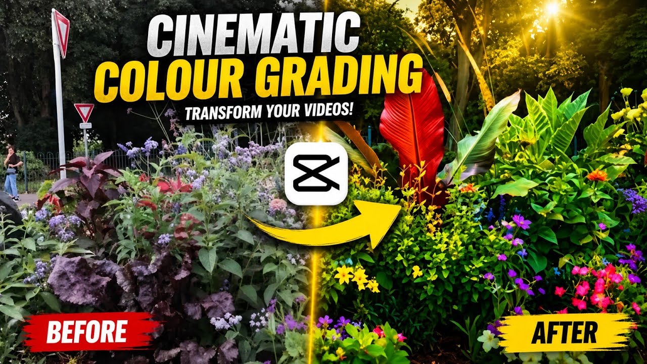 Capcut Colour Grading Tutorial | How To Colour Grade Videos In Capcut