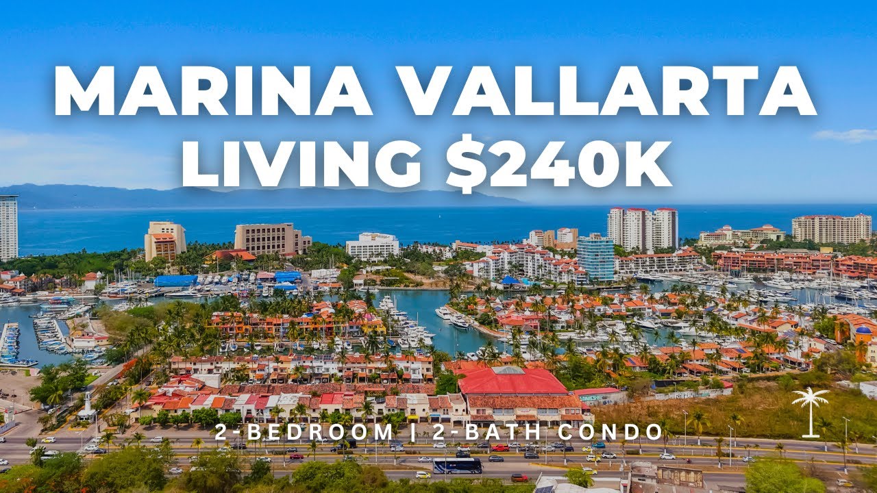 $240K Marina Vallarta Condo for Sale | Fully Furnished 2-Bed, Steps to the Marina