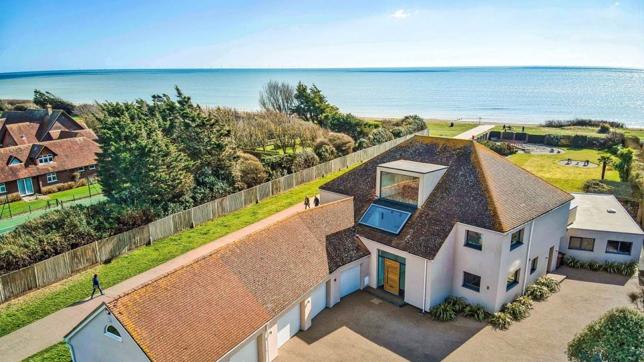 Modern Luxury £3.5 Million Beachfront Property - External Tour - Fine & Country SW Sussex