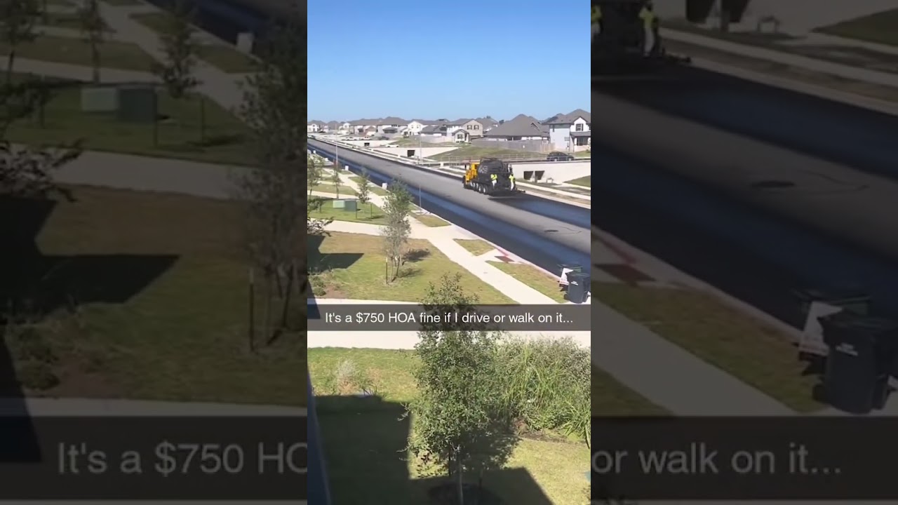 But its the asphalt company's fault right? 🤣 - 🎥: @memescollect  #asphaltpaving #construction
