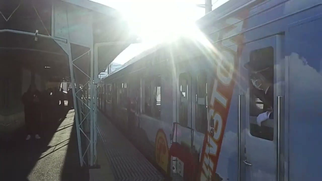 【富士急行線】 6000系6502F(トーマスランド号) 普通 河口湖行き 月江寺発着