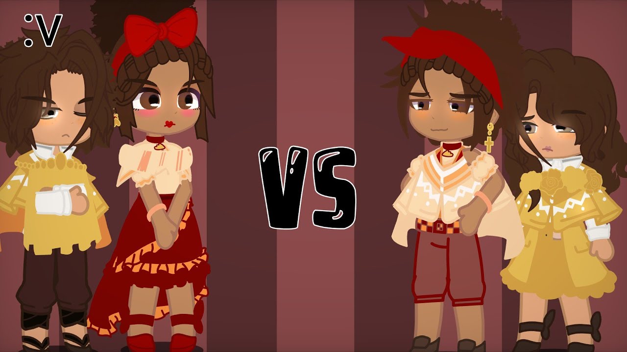 Dolores y Camilo VS Diego y Camila (Encanto) Gacha club