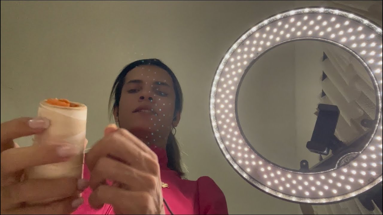 ASMR FAZENDO DESIGNER NA SUA SOBRANCELHA COM LINHA