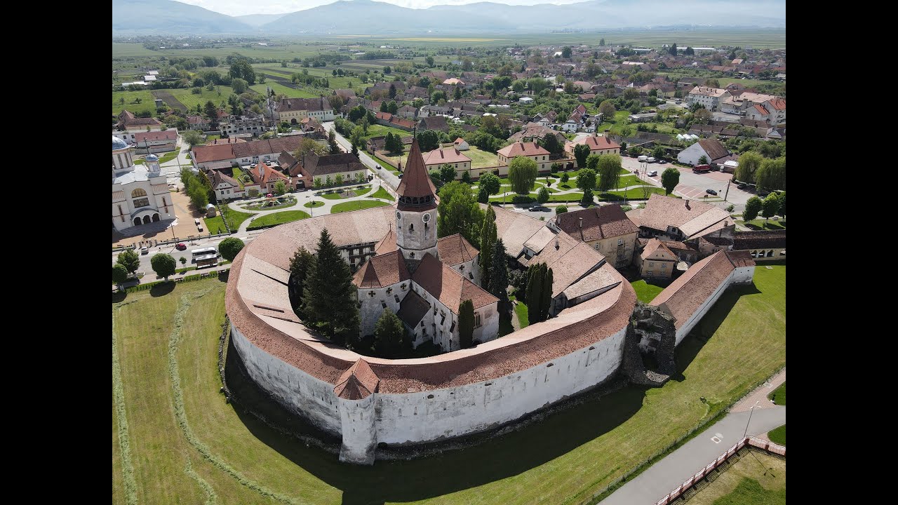 Cetatea si Biserica Fortificata Prejmer | Air 2 | 4K I Patrimoniu UNESCO