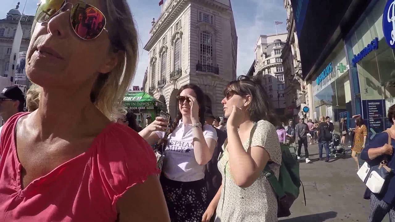 The March from Cavendish Gardens to Downing Street during the global march for elephants and Rhino