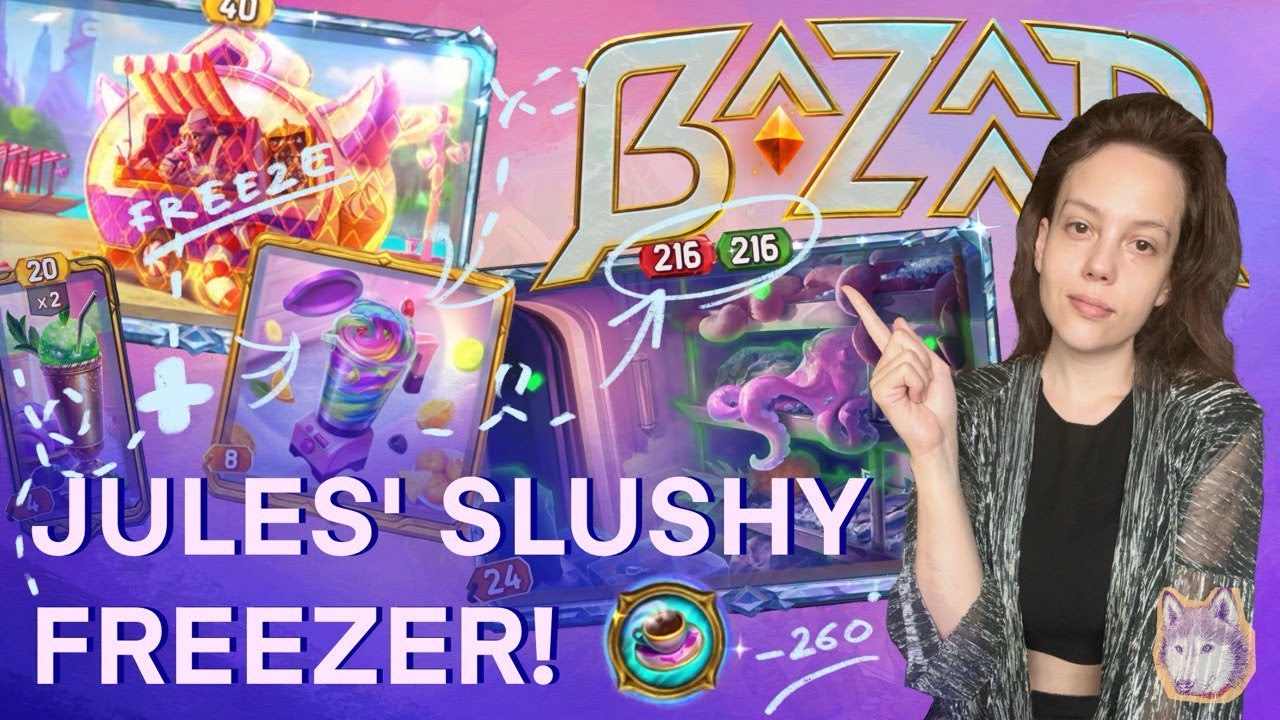 JULES' SLUSHY FREEZER! 🧁 The Bazaar #Bazaar #BazaarBuild✨