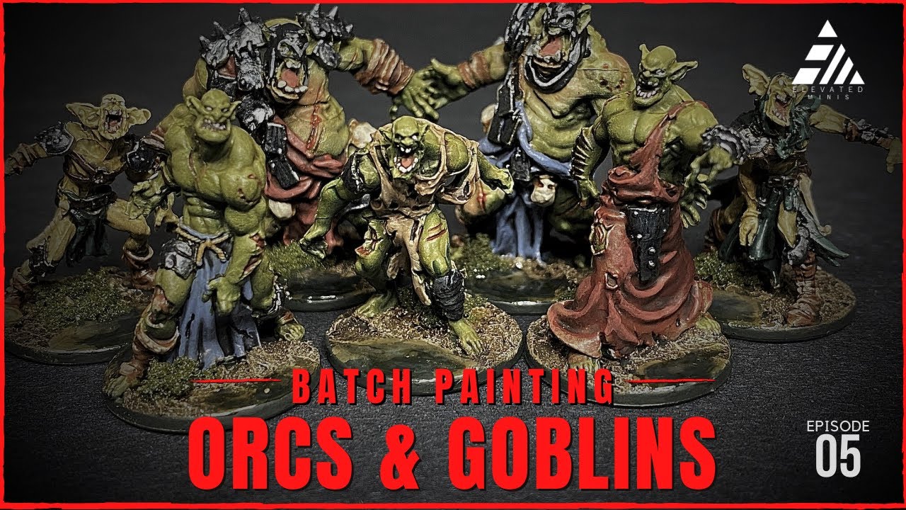 How to Batch Paint Orcs and Goblins