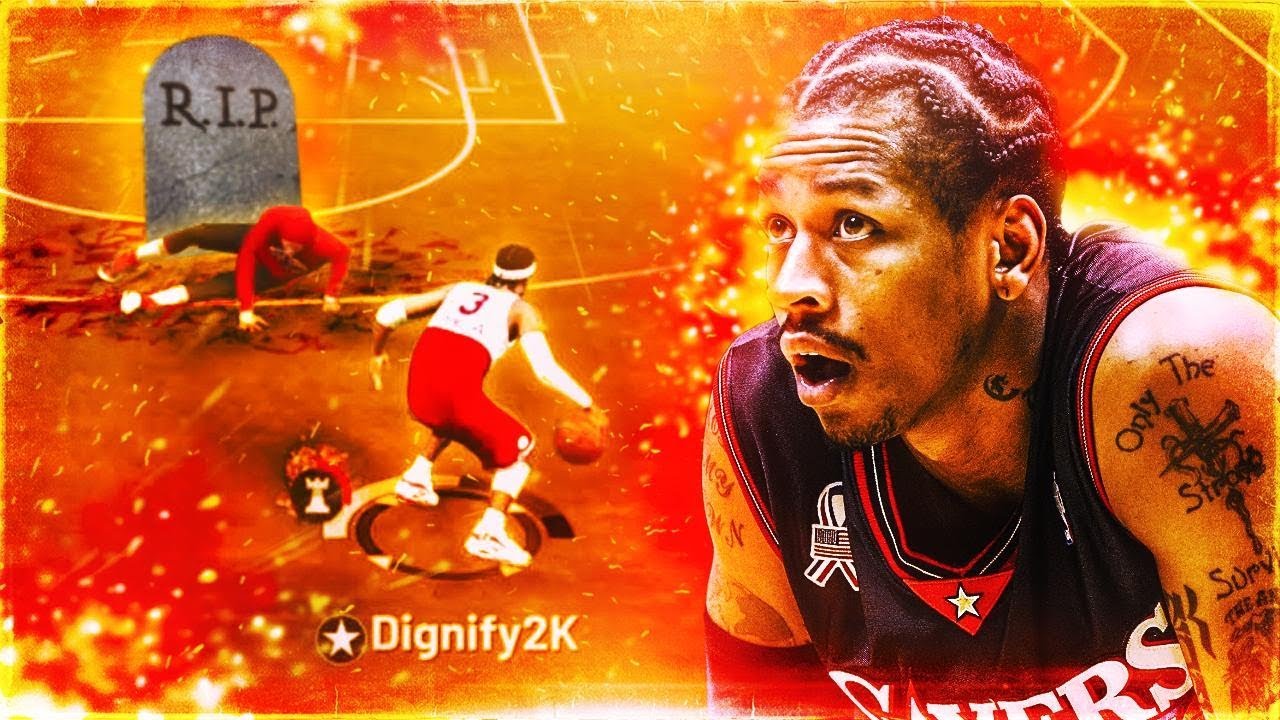 ALLEN IVERSON'S SIGNATURE CROSSOVER IS OVERPOWERED ON NBA 2K19! CRAZY ANKLE BREAKERS & DRIBBLE MOVES
