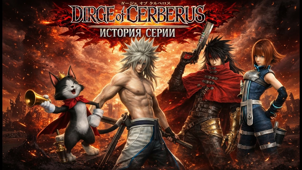 Final Fantasy VII: Dirge of Cerberus. Эксперимент, который разделил фанатов