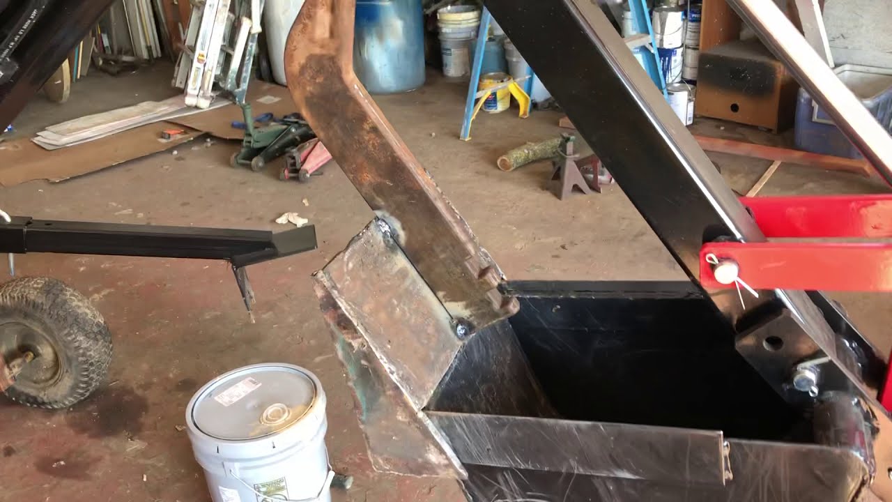 Harbor Freight 9 Horsepower Towable Trencher fabricating toot ripper