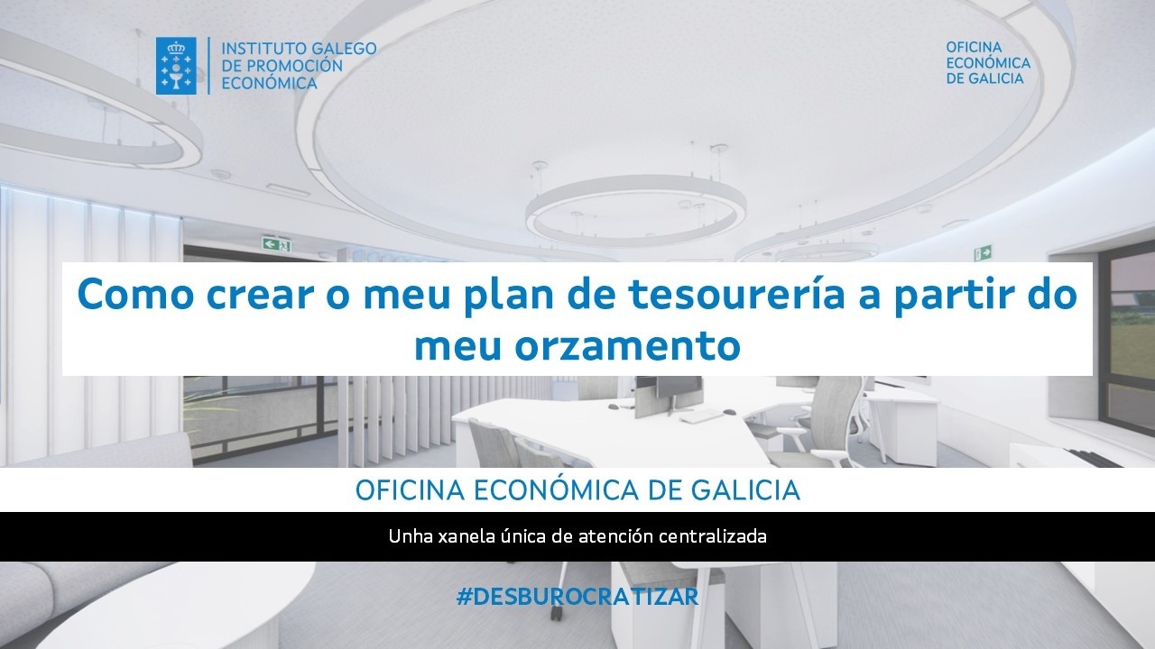 Webinario | Como crear o meu plan de tesourería a partir do meu orzamento