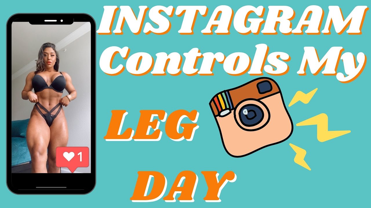 INSTAGRAM CONTROLS MY WORKOUT: FULL LEG DAY ep.15
