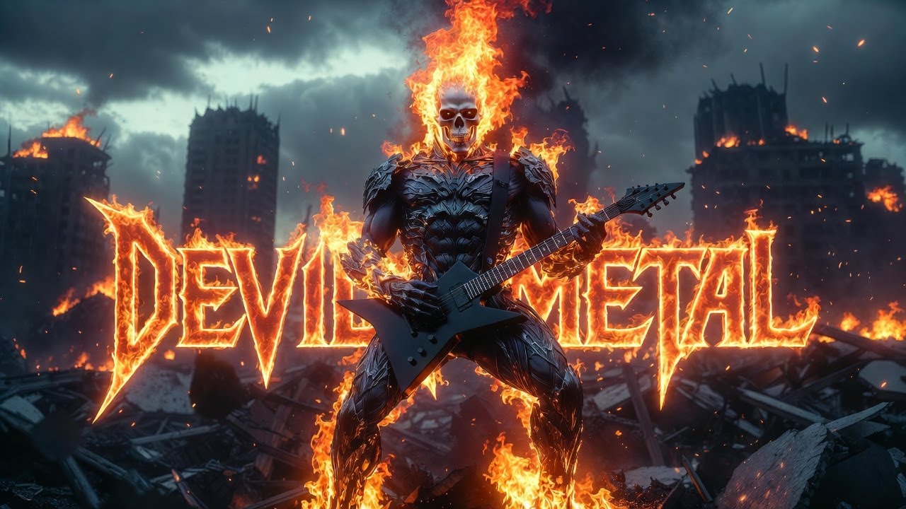 GHOST RIDER AGGRESSIVE MUSIC MIX 💀 Hard Rock Music Mix 💀 Rock Gym Workout Music Mix DEVIL SOUND