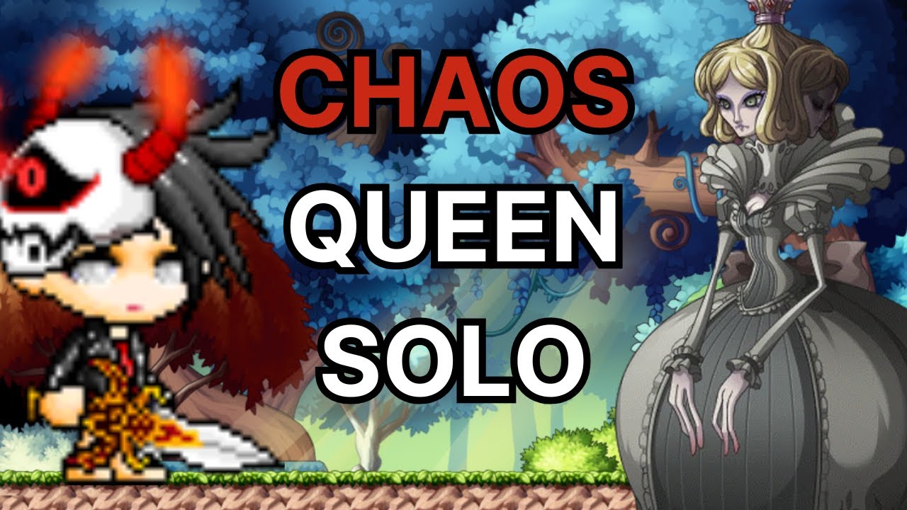 Maplestory N Chaos Crimson Queen Solo (Gear Up Phase!)