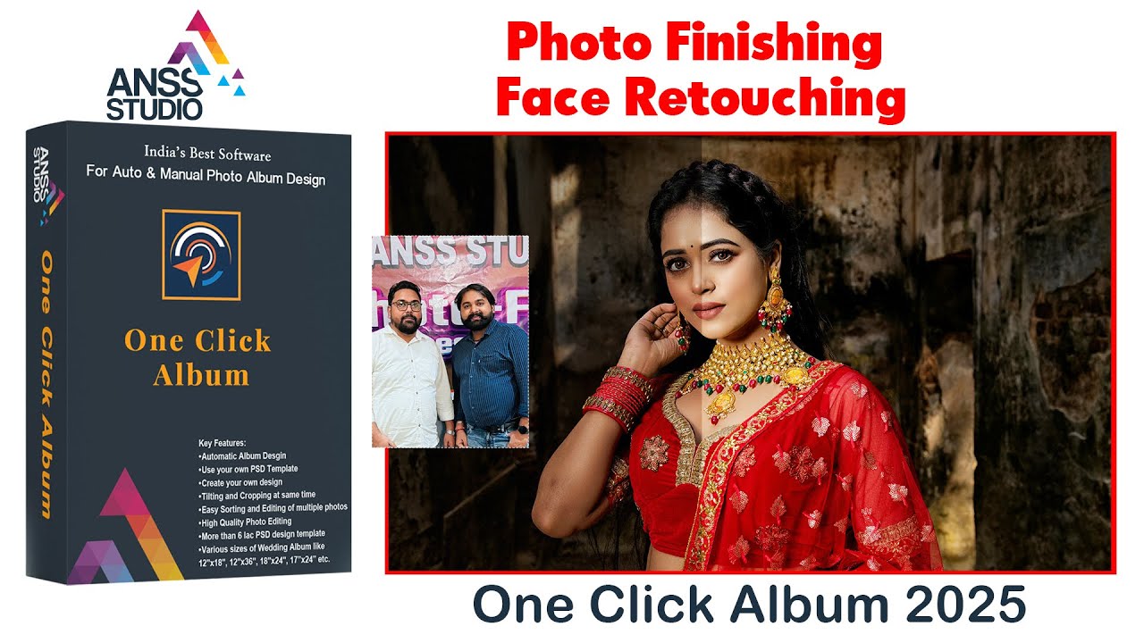 Auto Retouching In One Click Album 2025 #Autoretouching #Filter #oneclickalbum #spsinghtrainer
