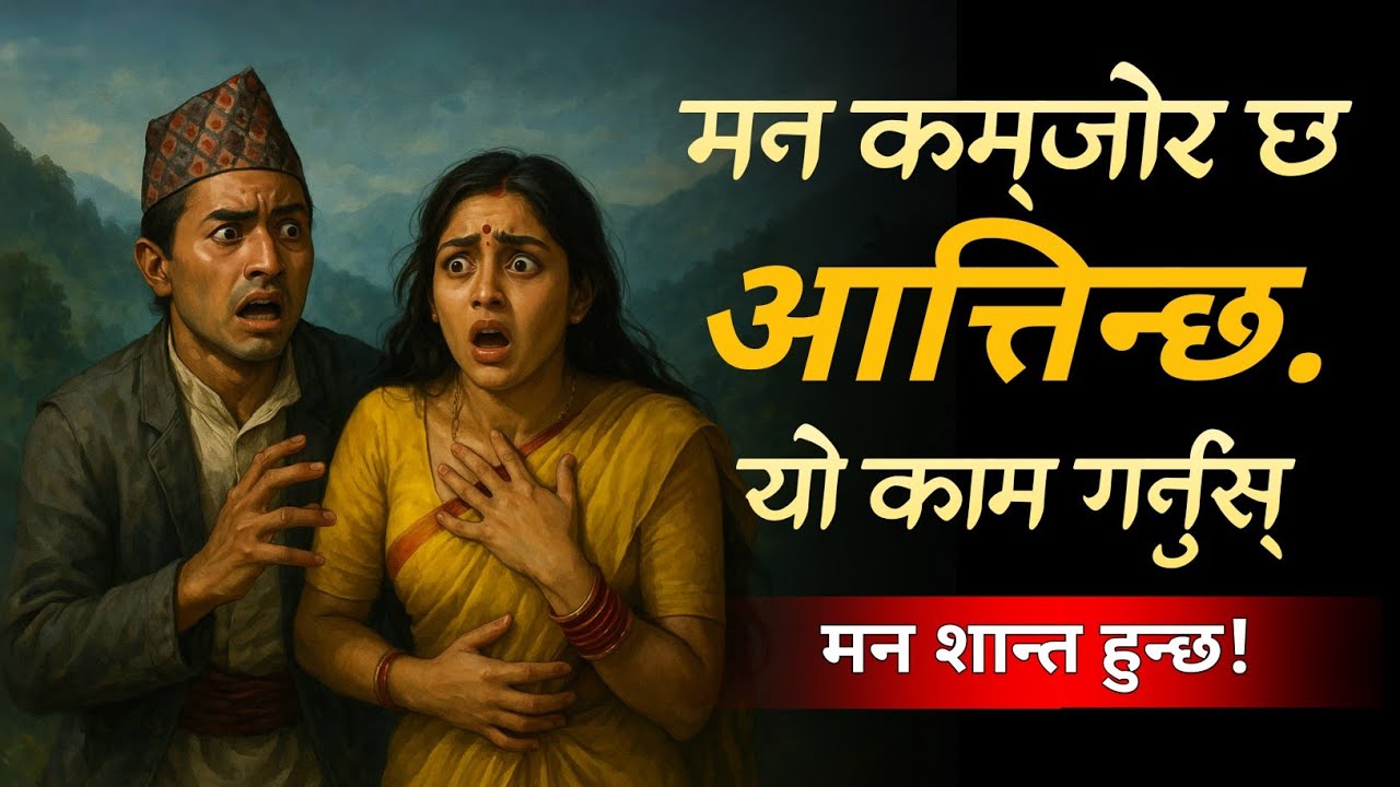 मन कमजोर छ, आतिन्छ — के गर्ने ? 