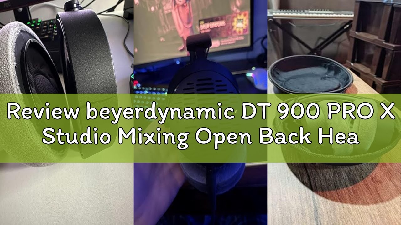Review beyerdynamic DT 900 PRO X Studio Mixing Open Back Headphones
