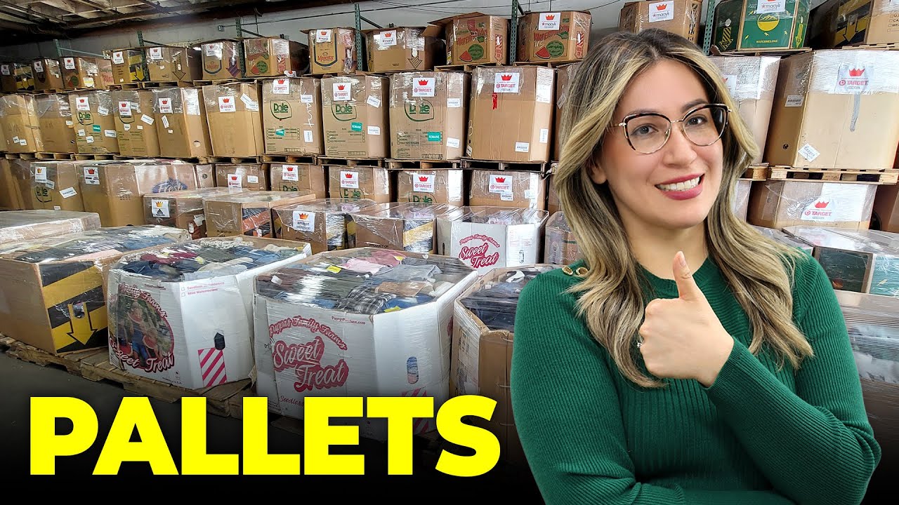 D&oacute;nde Comprar Pallets De Ropa En USA Por Mayoreo | Paletas Y Pacas