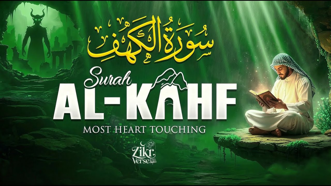 Friday MUST-Listen | SURAH Al-Kahf -سورة الكهف | Heart Touching Voice And Recitation | #surahkahf