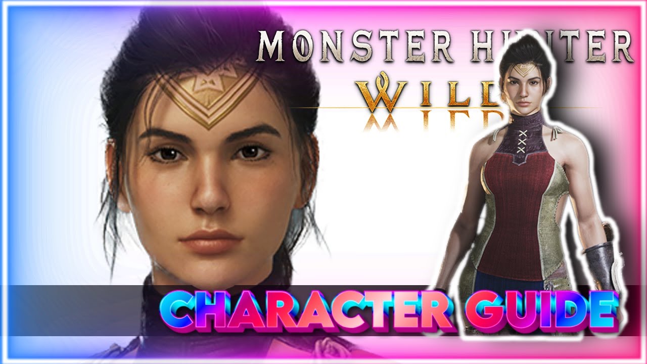 Monster Hunter Wilds-Character Creation-Celebrity Edition-Gal Gadot