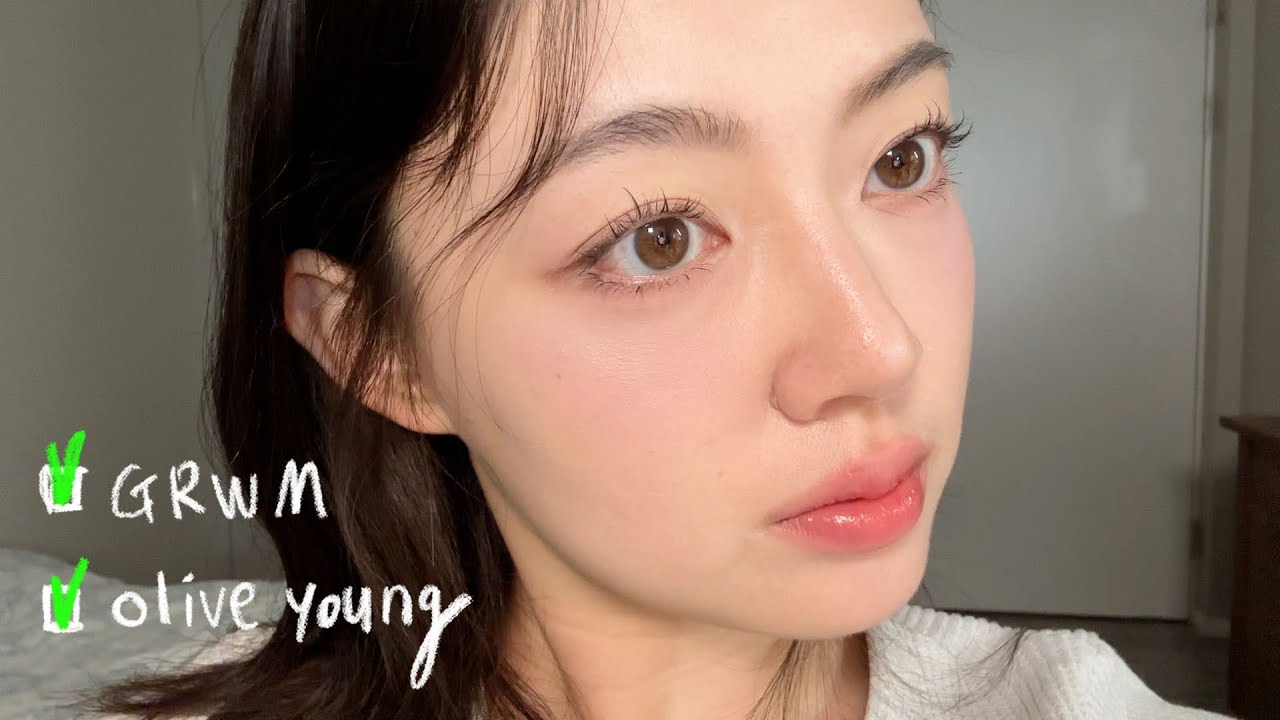 누드 베리🫐 makeup .•♥ 올리브영 추천템 한가득 ॰｡ཻ˚♡ 삐아 쿨누드 팔레트 | 뮤드 블러셔 | 미지근 쿨립까지 추천해보았따..🫶🏻