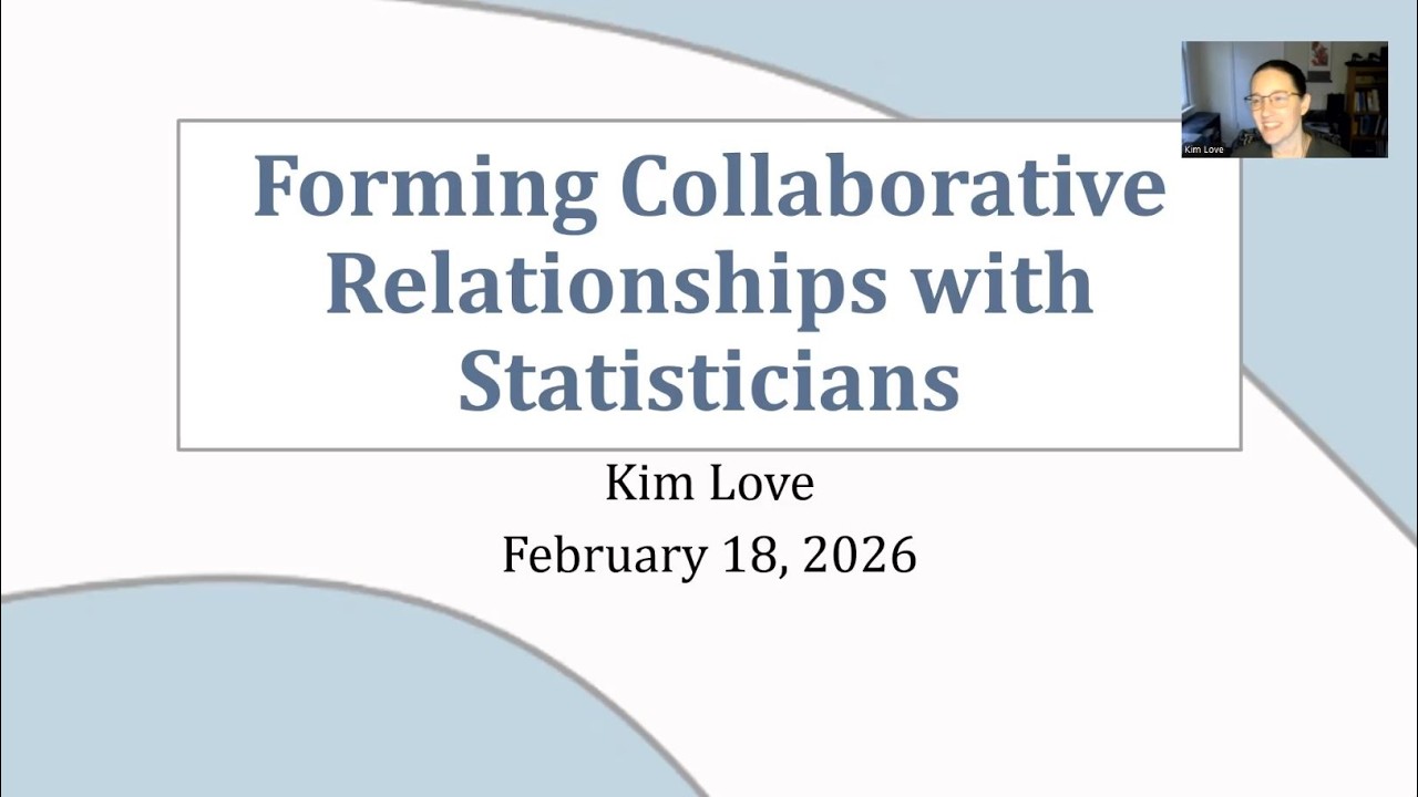 Forming Collaborative Relationships with Statisticians