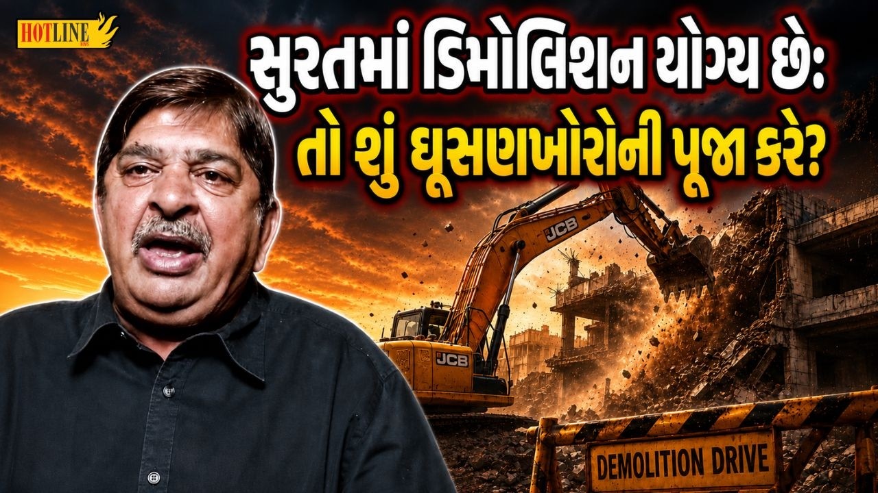 સુરત કોર્પોરેશન પરિસ્થિતિ ટેકલ કરવામાં ઊણી ઊતરી | Surat Nasir Nagar Demolition