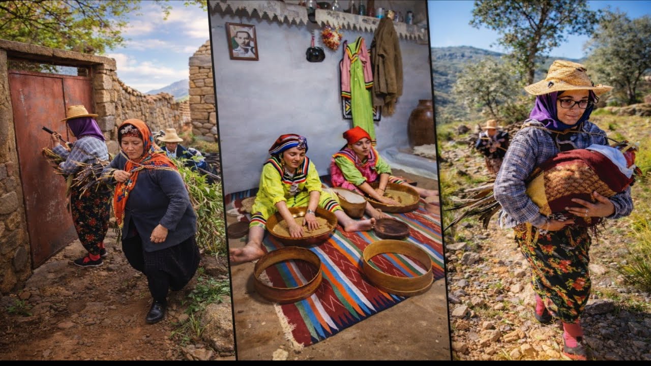 Femme Kabyle : Gardienne des Traditions et Pilier du Village Kabyle