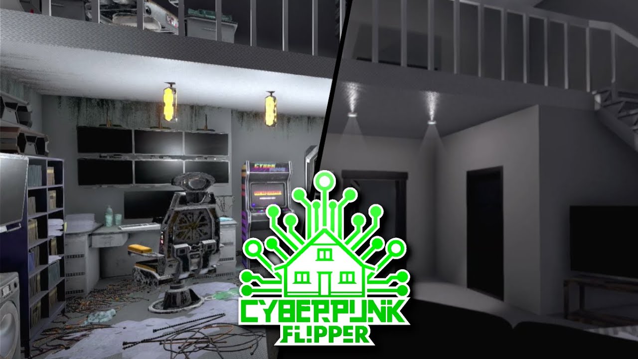 Hacker Loft | House Flipper - Cyberpunk Flipper DLC | Xbox Series X Gameplay