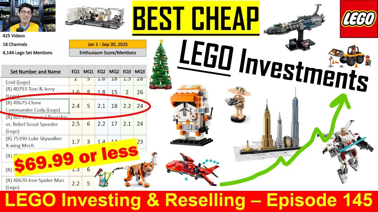 136 LEGO Sets Reviewed - Investment Analysis | SW, BH, Marvel, Fortnite, HP, Cars | Investor's Guide