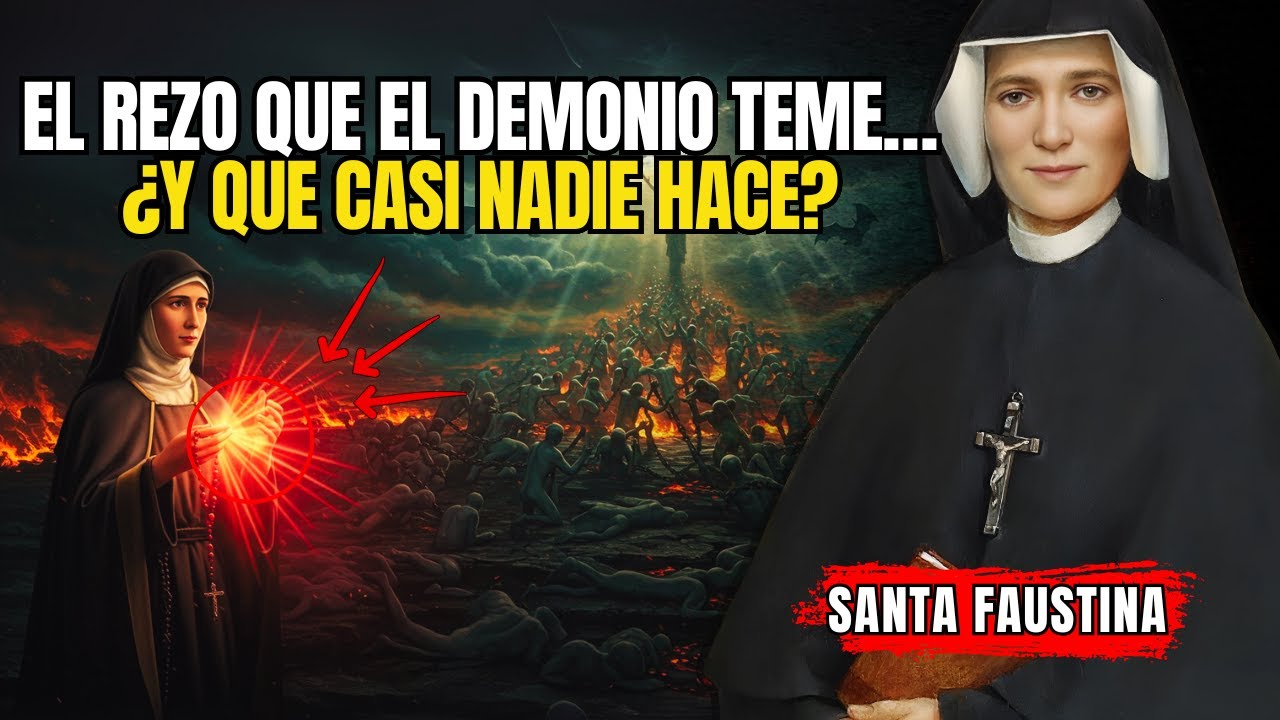 Santa Faustina reveló el SECRETO que el demonio odia: cómo la coronilla rompe las cadenas del...