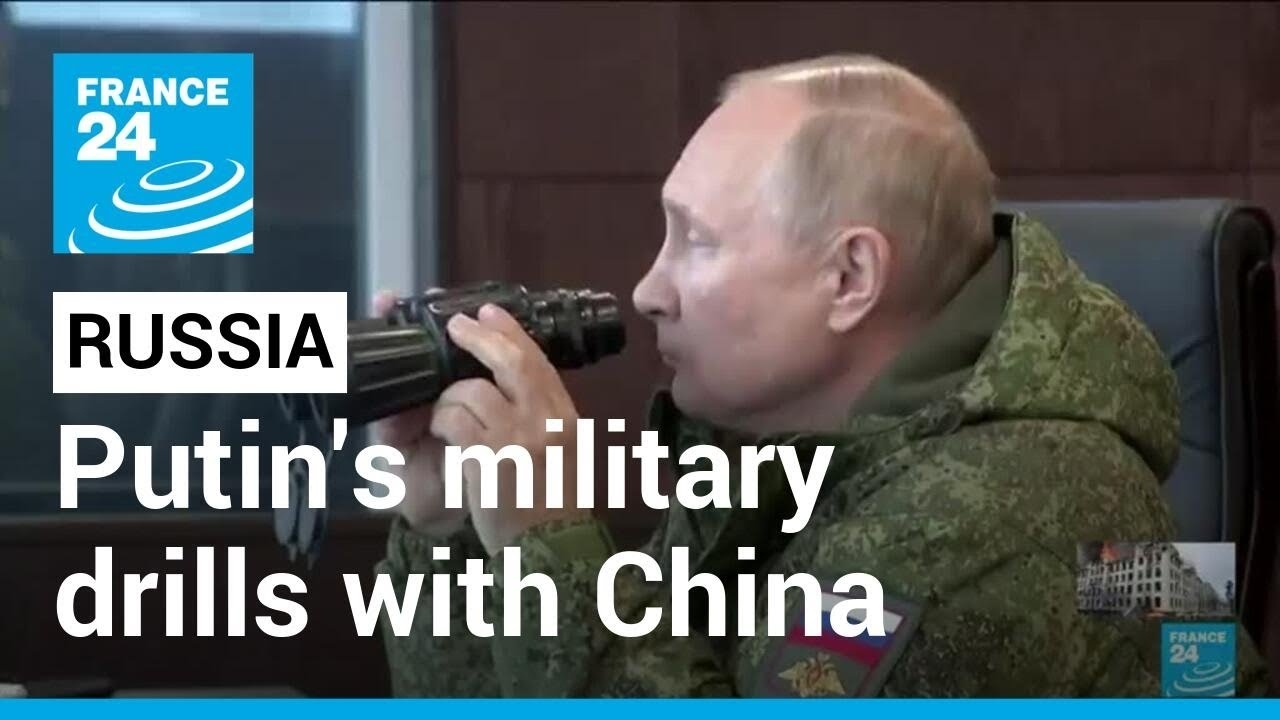Bolstering Asia ties, Putin watches military drills with China &bull; FRANCE 24 English