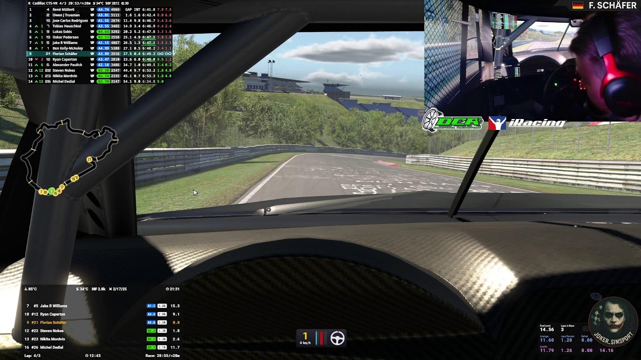 iRacing Ringmeister im Cadillac CTS-V Racecar