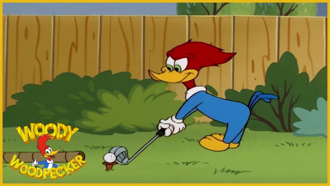 Woody Woodpecker | Tee Time | Full Episodes