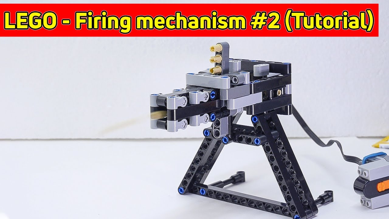 LEGO - The simplest firing mechanism #2 (Tutorial)
