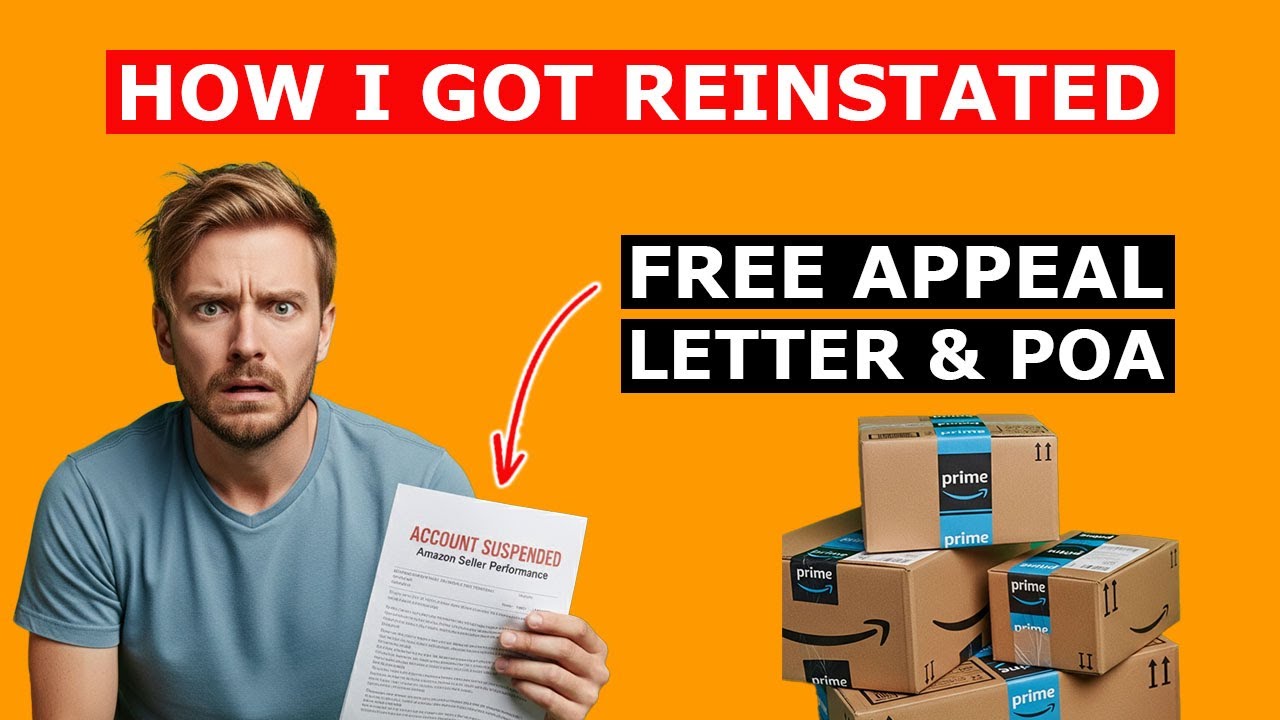 ✅ Amazon Seller Suspension? Use This Tested & Proven Appeal Letter