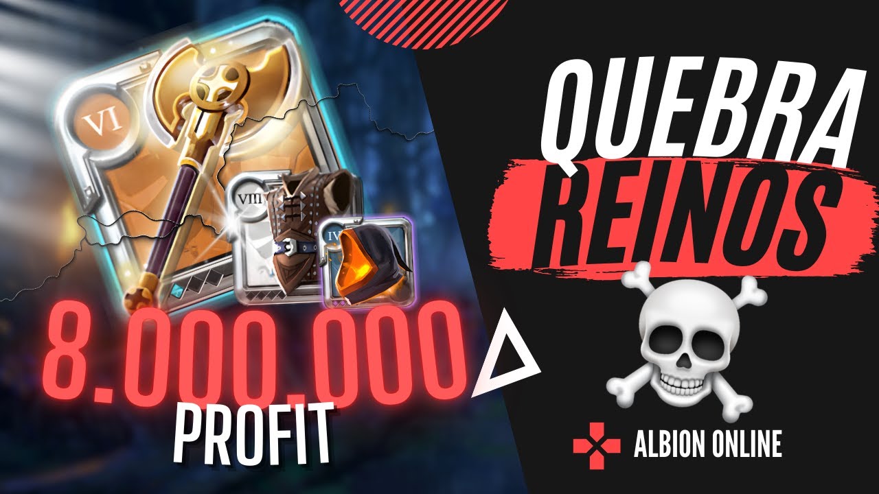 QUEBRA REINO PVP SOLO | ALBION ONLINE