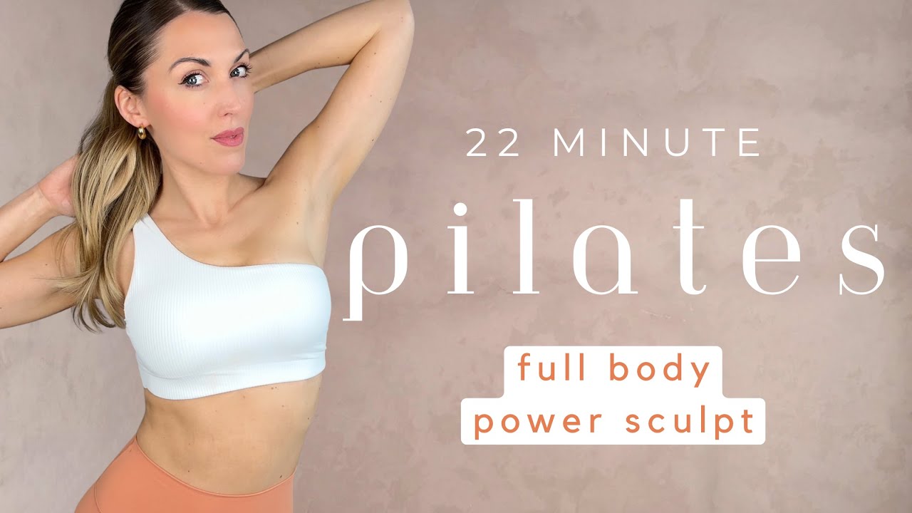 22-Min Full Body Pilates Power Sculpt | No Equipment | Tone, Strengthen & Burn Fat