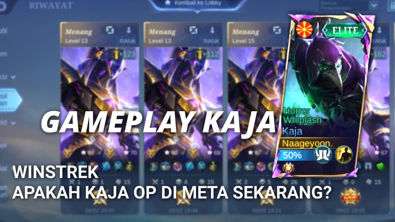 DAY 1 | KAJA OLENG DIKIT LANGSUNG WINSTREK | GAME PLAY KAJA
