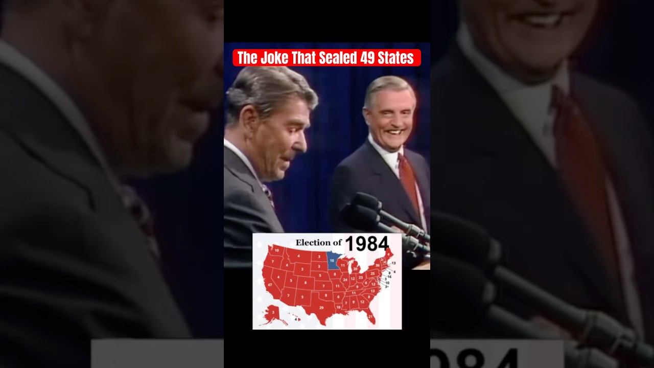 Самая БЕЗУМНАЯ убедительная победа в истории #ronaldreagan