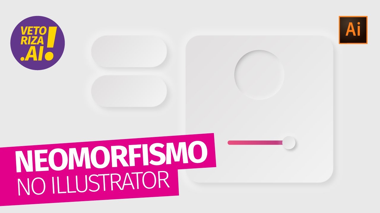 Criando Neomorfismo com o Illustrator