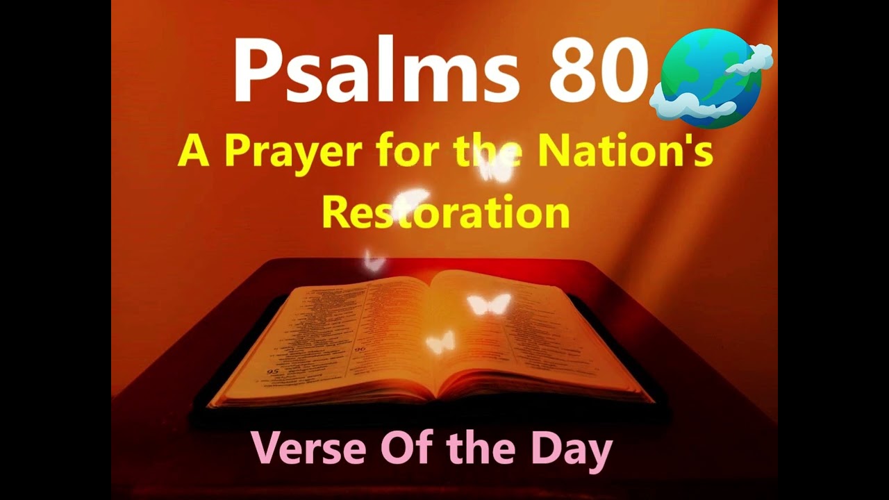 Psalms 80 || Audio Bible || Verse Of the Day || Showers Of Blessings