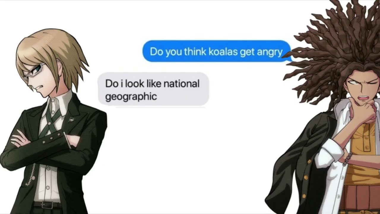 Danganronpa characters as text chats 2