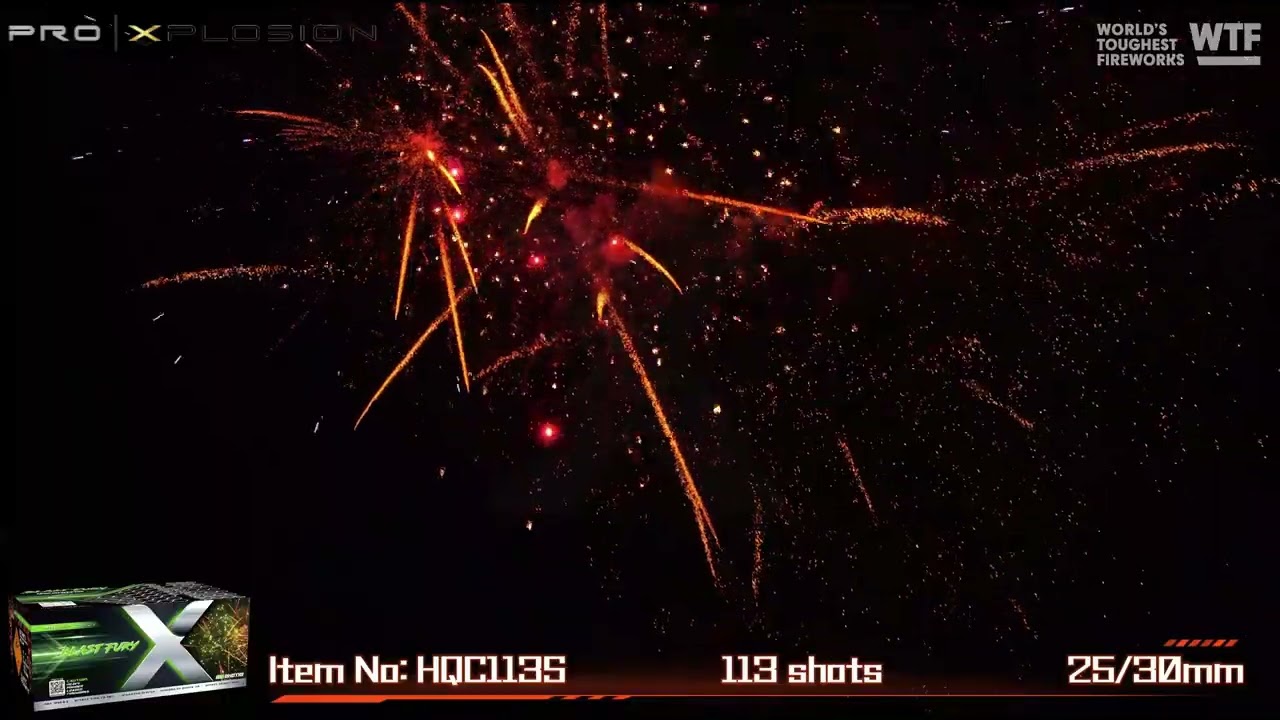 BLAST FURY - HQC113S - 1.3G - 113 shots - COMPOUND